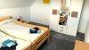 Haus - Die Betten können als Doppelbett, oder auch als Einzelbetten aufgestellt werden